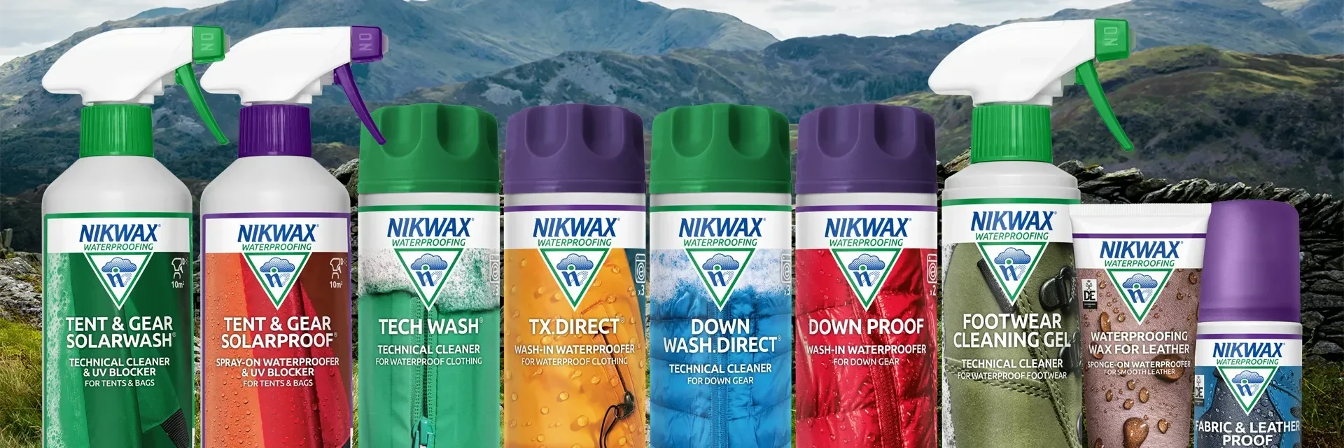 Nikwax Products Waterproofing Cleaning 768